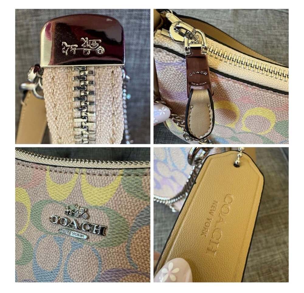 Coach Pastel Rainbow in Signature “C” Pattern - Picture 10 of 11